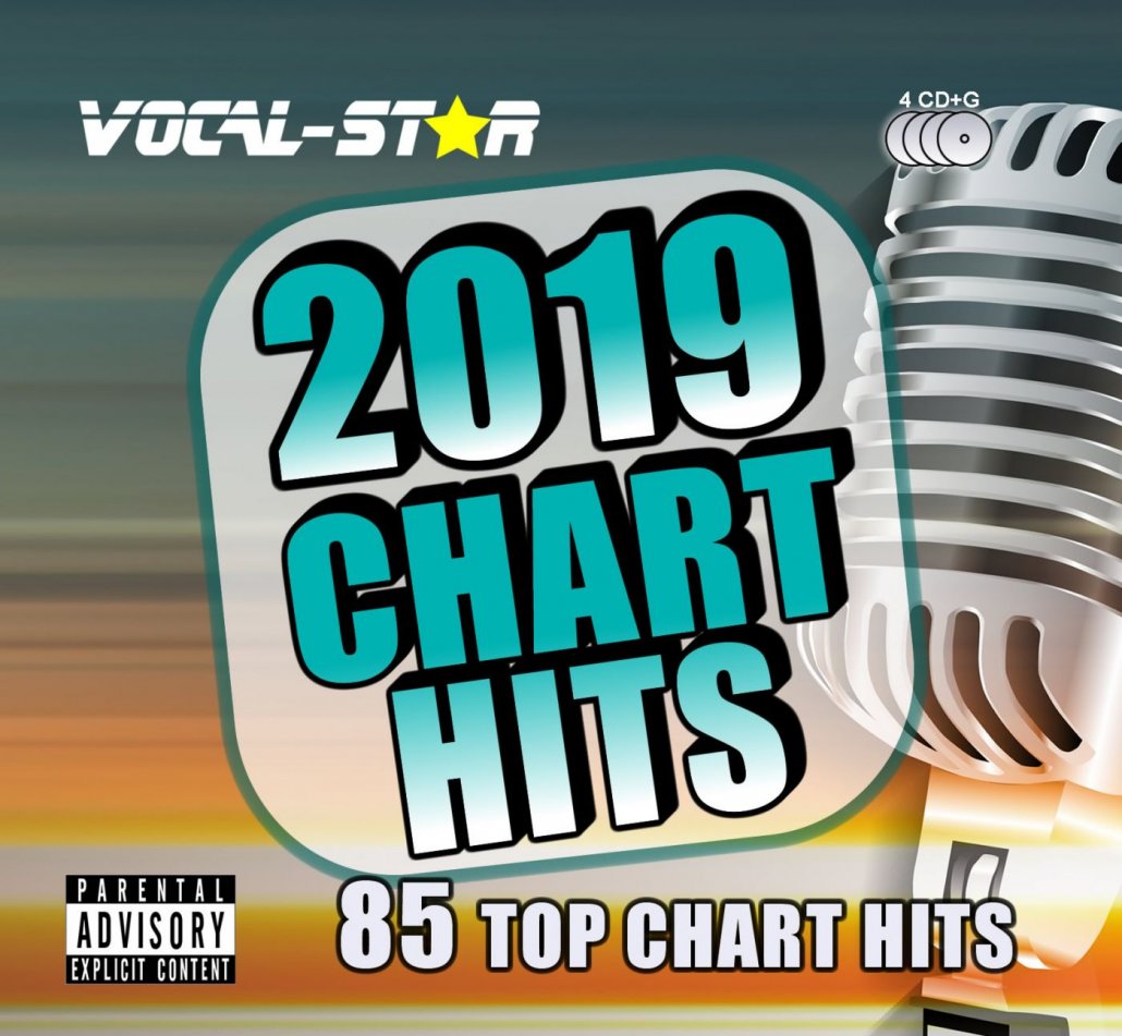 Vocal Star 2019 Karaoke Chart Hits 85 Songs On 4 Cdg Discs