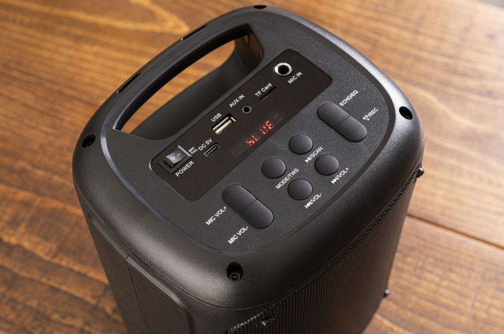 VS-275BT Vocal-Star Portable Karaoke Machine - Bluetooth, 2 Mics 60w  Speaker Lights Effects Review 