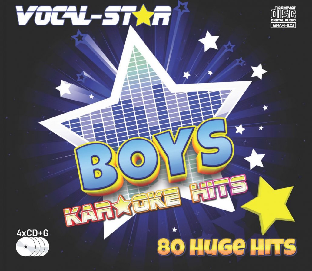 Vocal-Star Ensemble de 8 CDG pour Karaoké avec paroles - 150 tubes Vol 11 :  : Jeux et Jouets