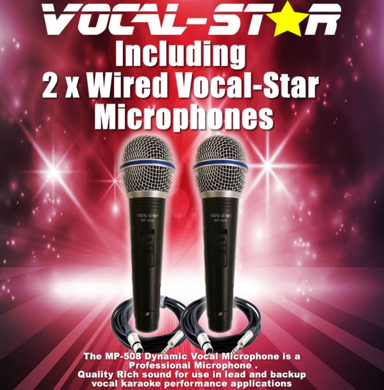 Vocal Star Vs 800 Hdmi Karaoke Machine With Bluetooth 2
