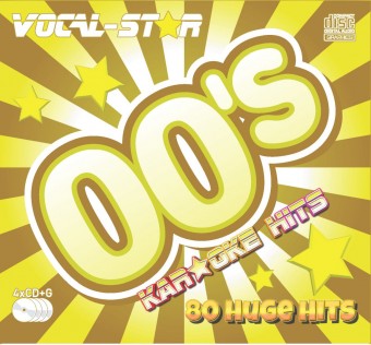 Vocal-Star 00s Karaoke CDG Disc Set, Including 80 Songs image