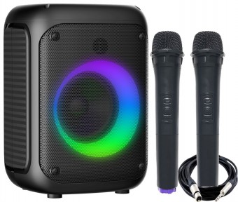 Vocal-Star VS-275BT Portable Karaoke Machine With Bluetooth & 2 Microphones image