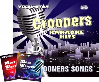 Vocal-Star Crooners Karaoke CDG Disc Set, Including 90 Songs - Plus 36 Free Songs image