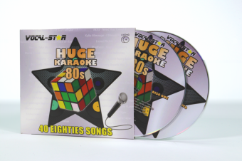 Vocal-Star Huge Karaoke Hits of 80s - 40 Songs - 2 CDG Disc Set image