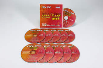 Vocal-Star Bollywood Karaoke Disc Set 8 CDG Discs 150 Songs image