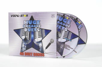 Vocal-Star Huge Karaoke Hits of Duets - 40 Songs - 2 CDG Disc Set image