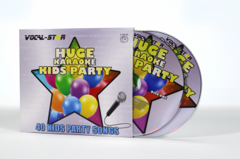 Vocal-Star Huge Karaoke Hits of Kids Party - 40 Songs - 2 CDG Disc Set image