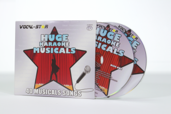 Vocal-Star Huge Karaoke Hits of Musicals - 40 Songs - 2 CDG Disc Set image