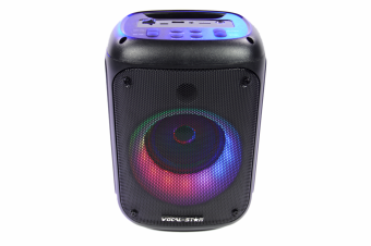 Vocal-Star Portable Bluetooth Party 60w Speaker With Led Ring Light Effects VS-275BT image