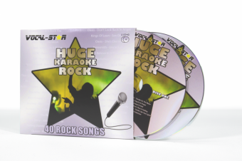 Vocal-Star Huge Karaoke Hits of Rock - 40 Songs - 2 CDG Disc Set image