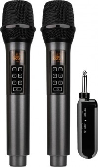 Vocal-Star Professional UHF Wireless Microphones With Echo & Volume Control  image