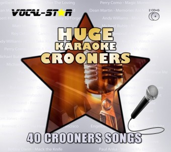 Vocal-Star Huge Karaoke Hits of Crooners - 40 Songs - 2 CDG Disc Set image