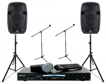 Vocal-Star Big Gig Karaoke Machine & Speaker Set image