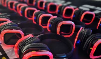 Silent Disco Hire Including 100 Headsets image