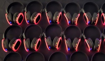 Silent Disco Hire Including 10 Headsets image